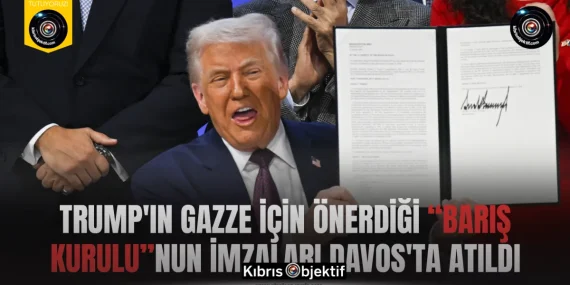 Trump’ın Gazze için önerdiği “Barış Kurulu”nun imzaları Davos’ta atıldı