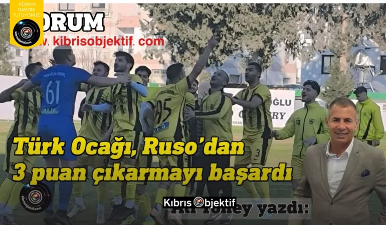 T. Ocağı Deplasmanda Kazandı! - Görsel Dizayn