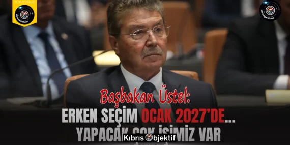 Başbakan Ünal Üstel, Meclis Genel Kurulu’nda konuştu