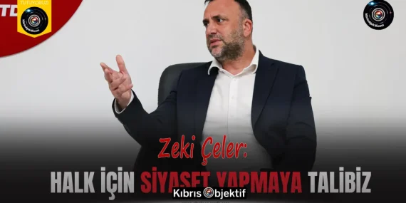 Çeler: Halk için siyaset yapmaya talibiz