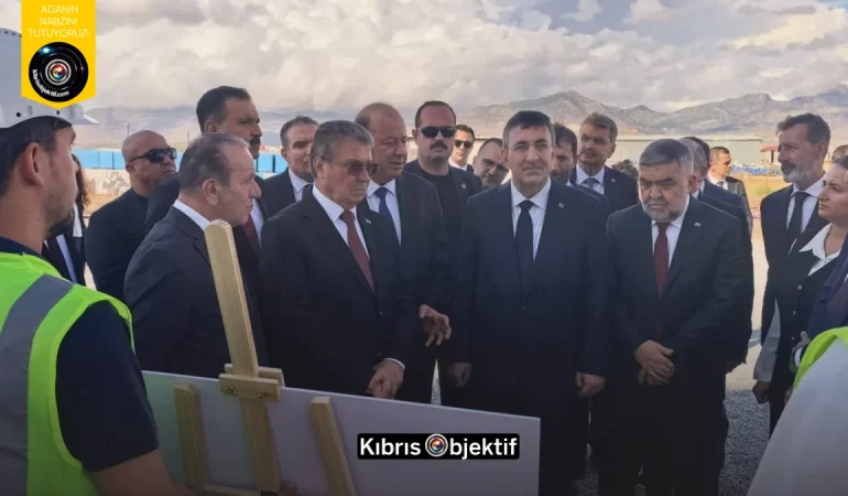 Üstel Ve Yılmaz Yeni Lefkoşa Hastanesi Şantiyesini Gezdi - Görsel Dizayn