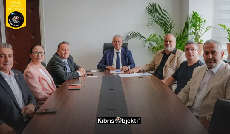 Ekonomi ve Enerji Bakanı Taçoy, Kıbrıs Türk İşverenler Sendikası’nı kabul etti - Görsel Dizayn