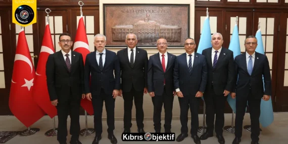 MİLLİ EĞİTİM BAKANI NAZIM ÇAVUŞOĞLU, GAZİ ÜNİVERSİTESİ REKTÖRÜ PROF. DR. UĞUR ÜNAL İLE BİR ARAYA GELDİ