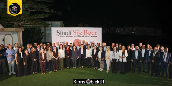 CUMHURİYETÇİ TÜRK PARTİSİ GİRNE’DE MİLLETVEKİLİ ADAY ADAYLARINI TANITTI