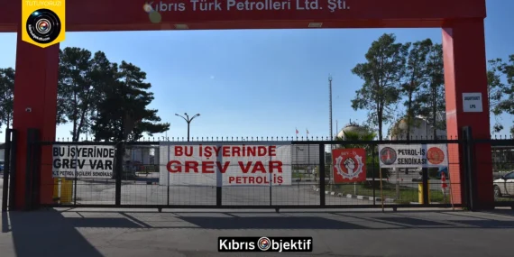 Kıbrıs Türk Petrolleri’ndeki uyarı grevi sürüyorUzlaşma olmazsa süresiz grev kapıda