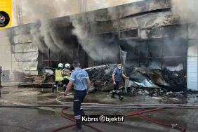 ALAYKÖY SANAYİ BÖLGESİ’NDE YANGIN ÇIKTI600 METREKARELİK ALAN KÜLE DÖNDÜ - Görsel Dizayn