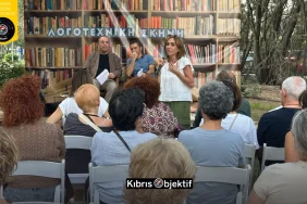 BAŞARAN DÜZGÜN’ÜN “ÖKSÜZ ATLAR ÜLKESİNDE” ROMANI GÜNEY LEFKOŞA’DA TANITILDI - Görsel Dizayn