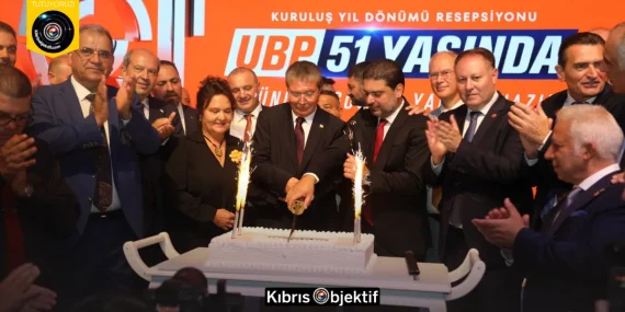 UBP’nin 51. Kuruluş Yıl Dönümü Resepsiyonla Kutlandı