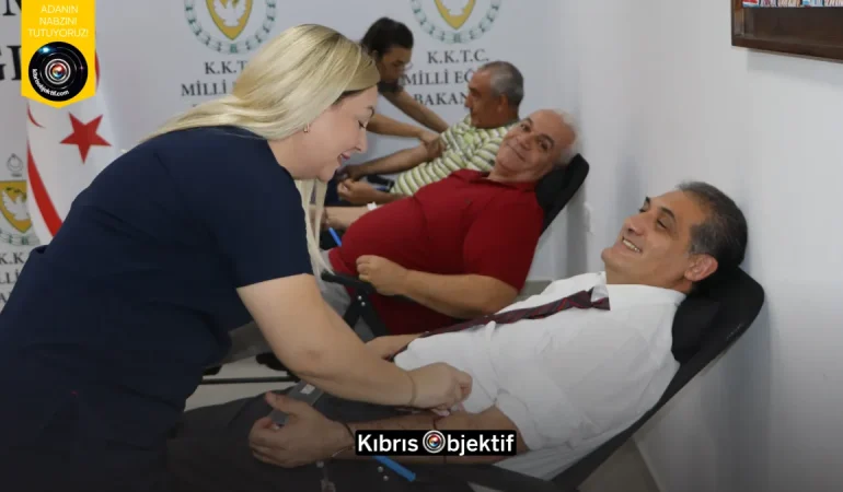 MİLLİ EĞİTİM BAKANLIĞI PERSONELİNDEN KAN BAĞIŞI DESTEĞİ - Görsel Dizayn