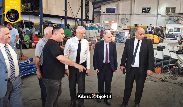 BAKAN TAÇOYÖZERK SANAYİ BÖLGELERİ İLE ÜRETİMDE REFORM YAŞANACAKTIR - Görsel Dizayn