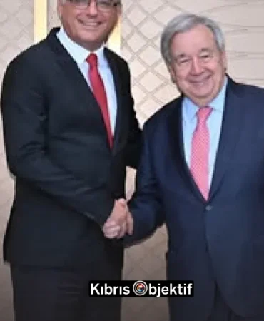 CUMHURBAŞKANI ERHÜRMANGUTERRES RUM TARAFININ ENGELLEMELERİNE İLİŞKİN MEKTUBUMUZA YANIT VERDİ - Görsel Dizayn