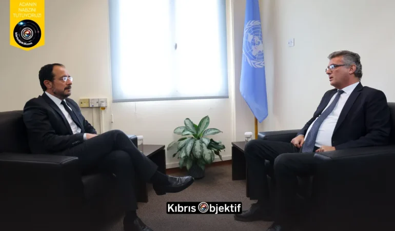 Hristodulidis görüşme sonrasında açıklamalarda bulundu - Görsel Dizayn