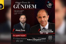 AHMET ÖZSOY İLE GÜNDEM BAŞLIYOR – İLK KONUK KUDRET ÖZERSAY - Görsel Dizayn